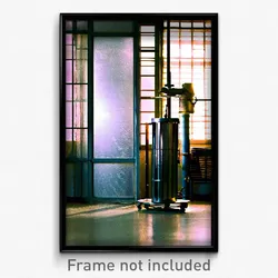 Pixel Art Poster - Thin Drying Machine (8 Bit Psychedelic Video Game Print)