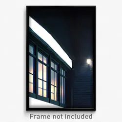 Pixel Art Poster - Dark Eaves (8 Bit Psychedelic Trippy Weird Video Game Print)