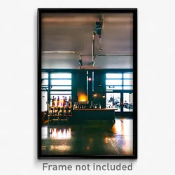 Pixel Art Poster - Meager Brewery (8 Bit Psychedelic Trippy Video Game Print)