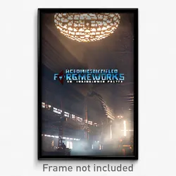 Pixel Art Poster - Accomplished Forgeworks (8 Bit Psychedelic Video Game Print)