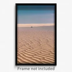 Pixel Art Poster - Vast Sandbar (8 Bit Psychedelic Trippy Video Game Print)