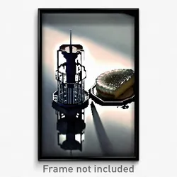 Pixel Art Poster - Clear Cobbler (8 Bit Psychedelic Trippy Video Game Print)