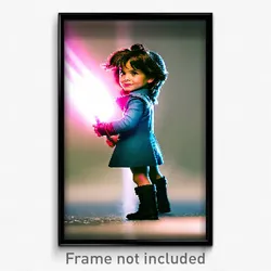 Pixel Art Poster - Little Gambit (8 Bit Psychedelic Trippy Video Game Print)