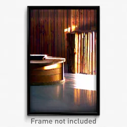 Pixel Art Poster - Wooden Dell (8 Bit Psychedelic Trippy Weird Video Game Print)