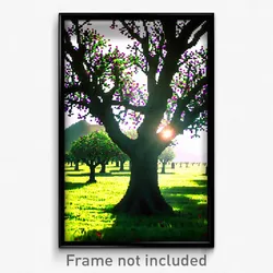 Pixel Art Poster - Great Orchard (8 Bit Psychedelic Trippy Video Game Print)
