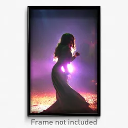 Pixel Art Poster - Dirty Hollow (8 Bit Psychedelic Trippy Video Game Print)