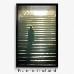Pixel Art Poster - Murky Steps (8 Bit Psychedelic Trippy Weird Video Game Print)