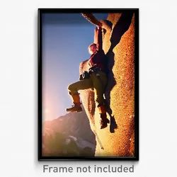 Pixel Art Poster - Marvelous Climb (8 Bit Psychedelic Trippy Video Game Print)
