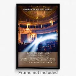 Pixel Art Poster - Grandiose Antechamber (8 Bit Psychedelic Video Game Print)