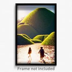 Pixel Art Poster - Whopping Motte (8 Bit Psychedelic Trippy Video Game Print)