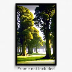 Pixel Art Poster - Famous Copse (8 Bit Psychedelic Trippy Video Game Print)