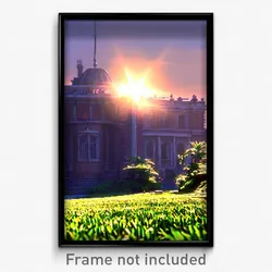 Pixel Art Poster - Puny Demesne (8 Bit Psychedelic Trippy Video Game Print)