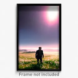Pixel Art Poster - Grandiose Heath (8 Bit Psychedelic Trippy Video Game Print)