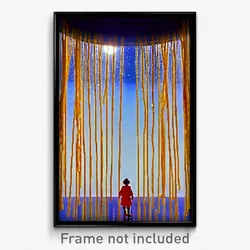 Pixel Art Poster - Vast Spaghetti (8 Bit Psychedelic Trippy Video Game Print)