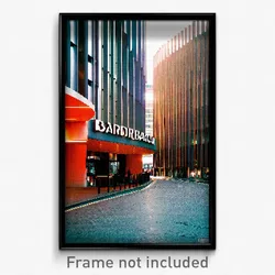Pixel Art Poster - Original Barbican (8 Bit Psychedelic Trippy Video Game Print)