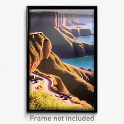 Pixel Art Poster - Immaculate Bluff (8 Bit Psychedelic Trippy Video Game Print)