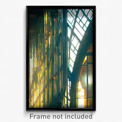 Pixel Art Poster - Grand Glass (8 Bit Psychedelic Trippy Weird Video Game Print)