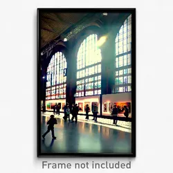 Pixel Art Poster - Massive Gallery (8 Bit Psychedelic Trippy Video Game Print)