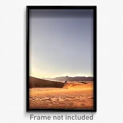 Pixel Art Poster - Agitated Desert (8 Bit Psychedelic Trippy Video Game Print)