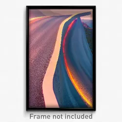 Pixel Art Poster - Alive Switchback (8 Bit Psychedelic Trippy Video Game Print)
