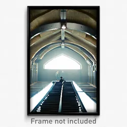 Pixel Art Poster - Nice Vault (8 Bit Psychedelic Trippy Weird Video Game Print)