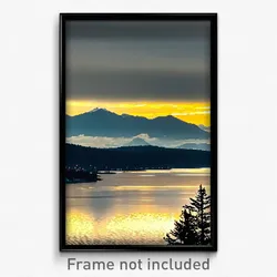 Pixel Art Poster - Noted Anchorage (8 Bit Psychedelic Trippy Video Game Print)