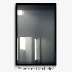 Pixel Art Poster - Colorless Corner (8 Bit Psychedelic Trippy Video Game Print)