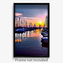 Pixel Art Poster - Average Marina (8 Bit Psychedelic Trippy Video Game Print)