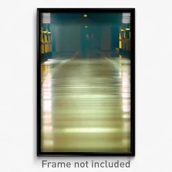 Pixel Art Poster - Polished Lane (8 Bit Psychedelic Trippy Video Game Print)