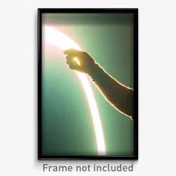 Pixel Art Poster - Important Arm (8 Bit Psychedelic Trippy Video Game Print)
