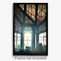 Pixel Art Poster - Pure Hermitage (8 Bit Psychedelic Trippy Video Game Print)