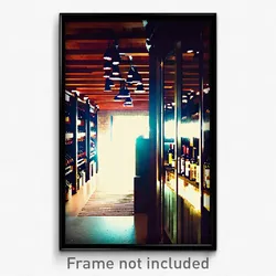 Pixel Art Poster - Acclaimed Cellar (8 Bit Psychedelic Trippy Video Game Print)