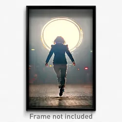 Pixel Art Poster - Energetic Lancet (8 Bit Psychedelic Trippy Video Game Print)
