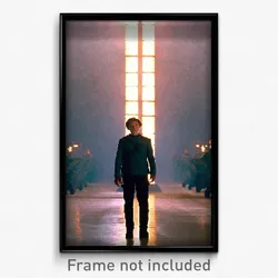 Pixel Art Poster - Dangerous Respite (8 Bit Psychedelic Trippy Video Game Print)