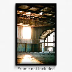 Pixel Art Poster - International Derelict (8 Bit Psychedelic Video Game Print)