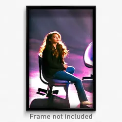Pixel Art Poster - Extra Large Chair (8 Bit Psychedelic Trippy Video Game Print)