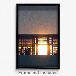 Pixel Art Poster - Unnatural Asylum (8 Bit Psychedelic Trippy Video Game Print)