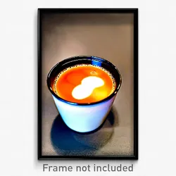 Pixel Art Poster - Gloomy Brown Sugar Milk Tea (8 Bit Video Game Print)