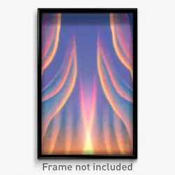 Pixel Art Poster - Wavy Chantry (8 Bit Psychedelic Trippy Video Game Print)