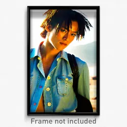 Pixel Art Poster - Worn Kame (8 Bit Psychedelic Trippy Weird Video Game Print)