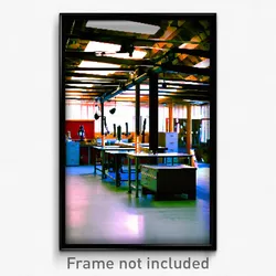 Pixel Art Poster - Remarkable Workshop (8 Bit Psychedelic Video Game Print)