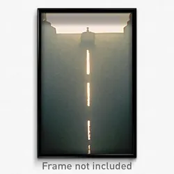 Pixel Art Poster - Grimy View (8 Bit Psychedelic Trippy Weird Video Game Print)