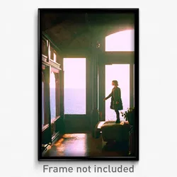 Pixel Art Poster - Homely Vista (8 Bit Psychedelic Trippy Video Game Print)