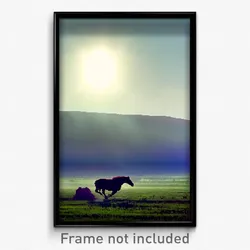 Pixel Art Poster - Great Prairie (8 Bit Psychedelic Trippy Video Game Print)