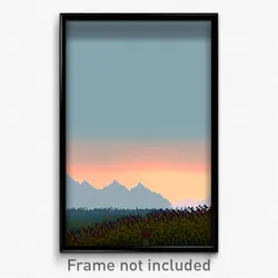 Pixel Art Poster - Faraway Fen (8 Bit Psychedelic Trippy Weird Video Game Print)