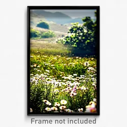 Pixel Art Poster - Cultured Meadow (8 Bit Psychedelic Trippy Video Game Print)