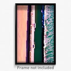 Pixel Art Poster - Different Dike (8 Bit Psychedelic Trippy Video Game Print)