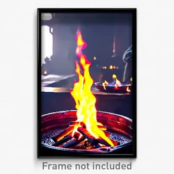 Pixel Art Poster - Remarkable Hearth (8 Bit Psychedelic Trippy Video Game Print)