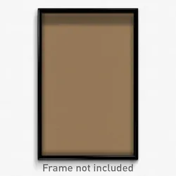 Pixel Art Poster - Tan Square (8 Bit Psychedelic Trippy Weird Video Game Print)