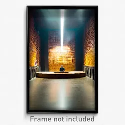 Pixel Art Poster - Cultured Schnitzel (8 Bit Psychedelic Video Game Print)